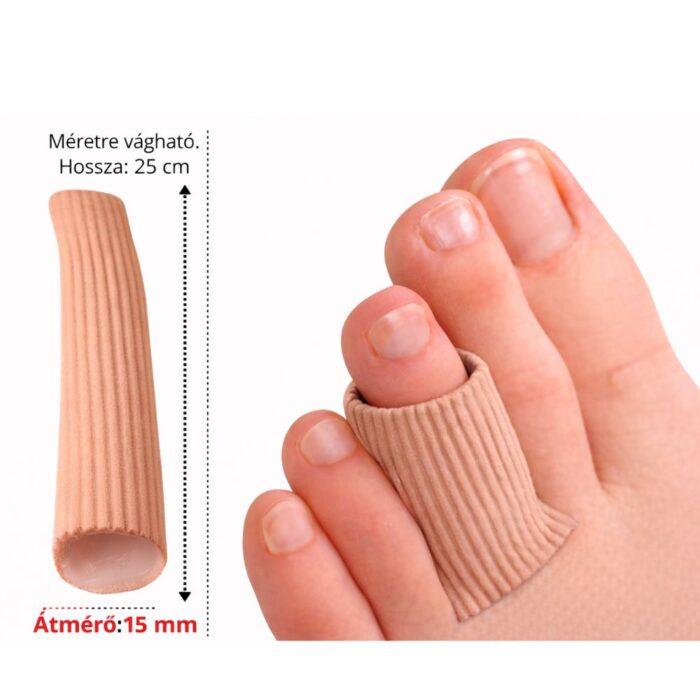 Gehwol lábujjvédő gélgyűrű félgél 15mm x 25cm Gehwol lábujjvédő gélgyűrű félgél 15mm x 25cm - Image 1